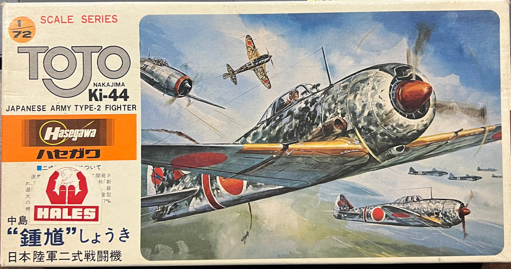 Nakajima Ki-44 Tojo Japanese Type-2 Fighter - 1:72 - Hasegawa/Hales - JS-090