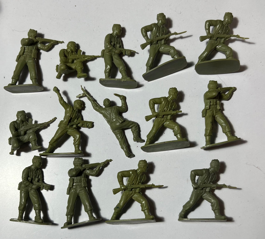 British Commandos WWII x14 miniatures - 1:32 - Airfix - A02705
