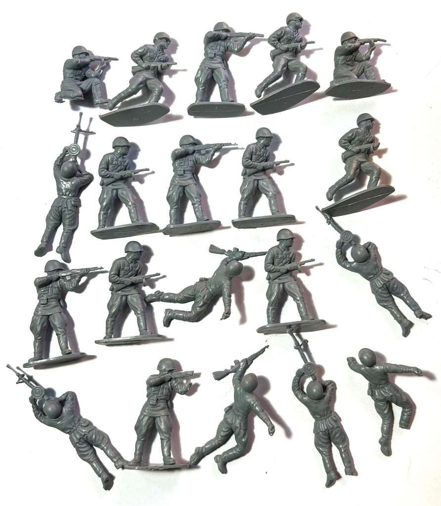Russian Infantry WWII x20 miniatures - 1:32 - Airfix - 02704
