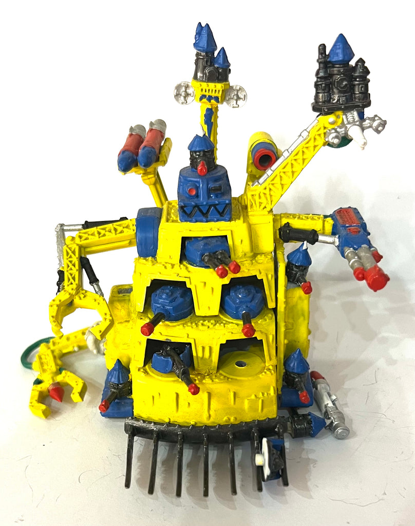 Ork Mega Gargant in plastic Yellow/Blue - 6mm - Epic - OOP - PAINTED