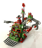 Ork Mega Gargant in plastic Red/Green - 6mm - Epic - OOP - PAINTED