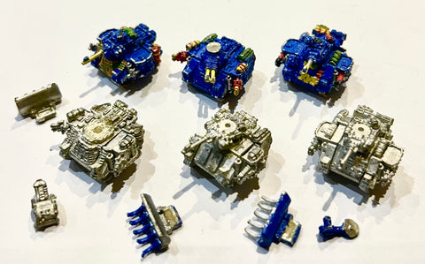 Space Marine Tanks Company x 6 - 6mm - Epic