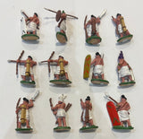 Indian Infantry IV BC x12 miniatures - 1:72 - Hat - 8154 - PAINTED