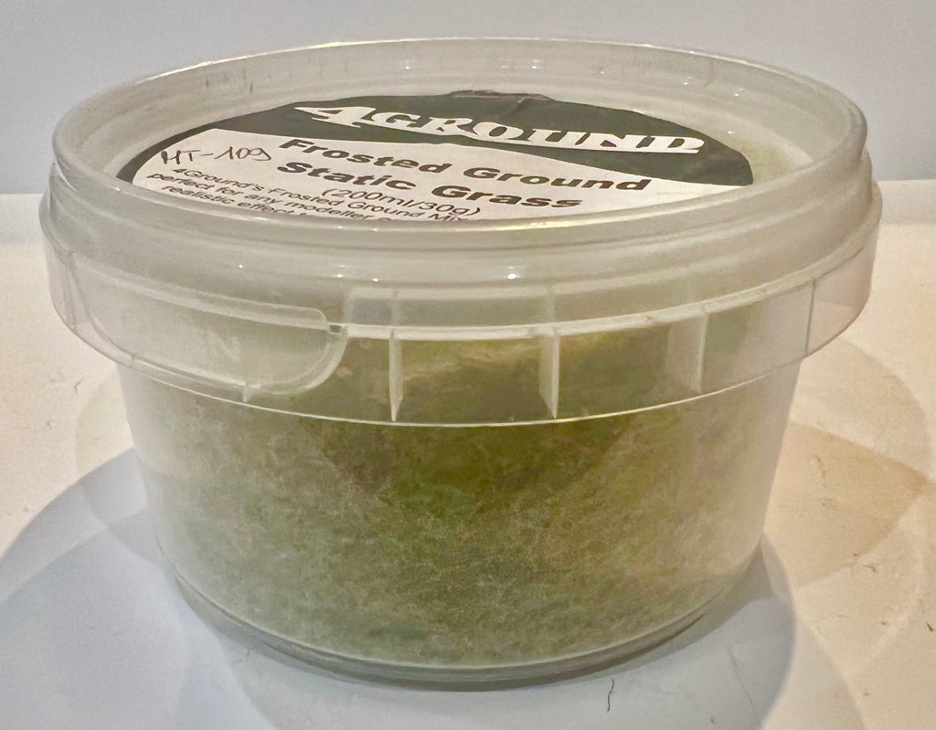 Frosted ground static grass (180ml) - 4GROUND - MT-109