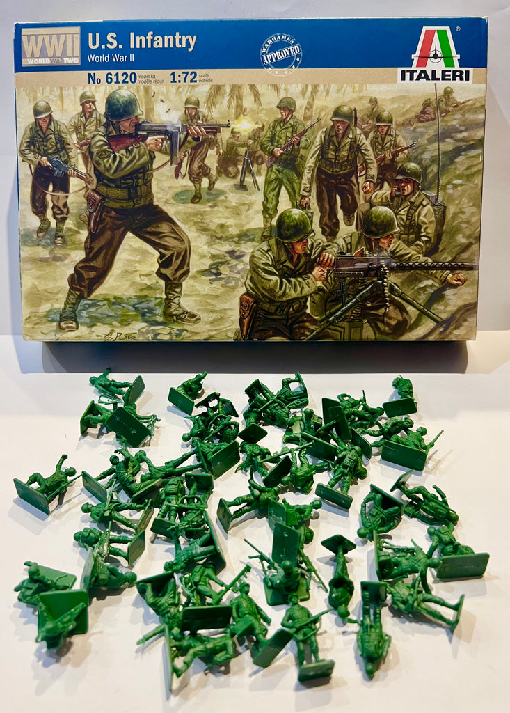 U.S. Infantry (World War II) - 1:72 -  Italeri - 6120 - USED