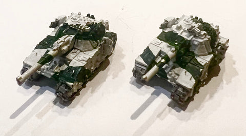 Imperial Guard Shadowsword Tanks x2 - 6mm - Epic