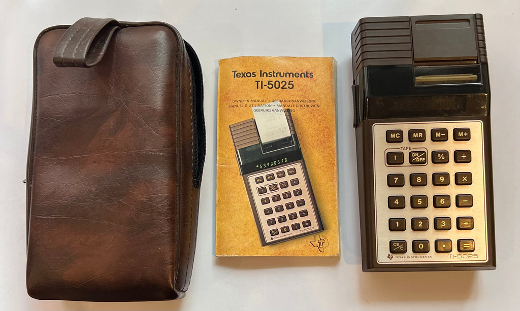 Texas instrument electronic calculator TI-5025