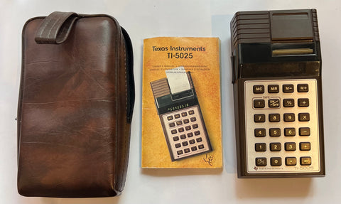 Texas instrument electronic calculator TI-5025