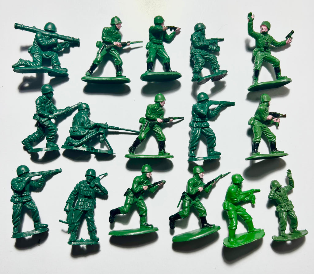 American Combat Troops x16 figures - 1:72 - Matchbox - 1:32 - P-6003