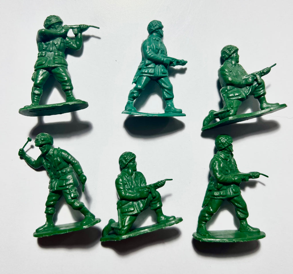 British paratroopers x6 figures - 1:72 - Matchbox - 1:32 - P-6002
