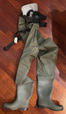Pantaloni da Pesca Monopezzo con Stivali Impermeabili Nylon 70D - Caperlan