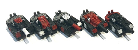 Epic Ork Goff Lungbursta x5 - 6mm - Epic - PAINTED