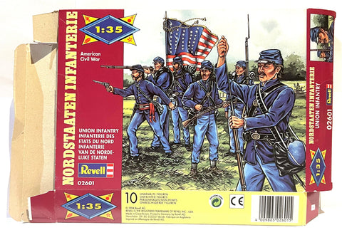 Union infantry (american Civil War) - 1:35 - 02601 - Revell - ONLY BOX