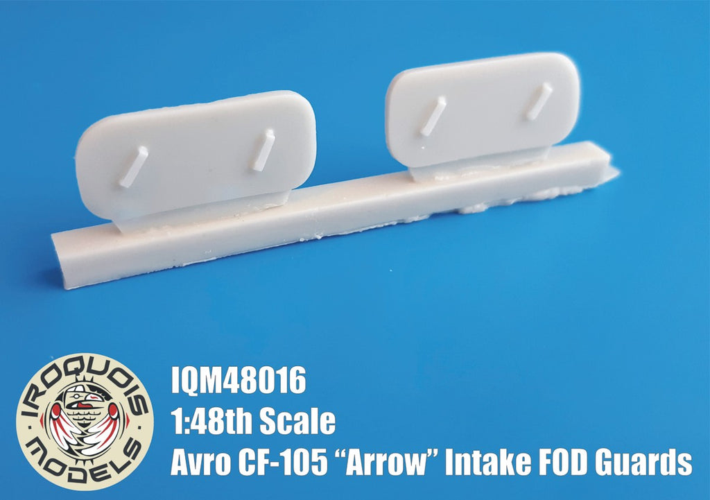 Avro-Canada CF-105 Avro Arrow Intake FOD guards - 1:48 - Iroquois Models - IQM48016