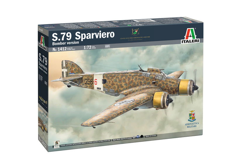 Savoia-Marchetti SM.79 - 1:72 - Italeri - 1412