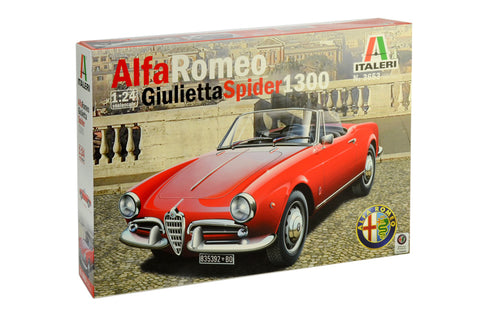 Alfa Romeo Giuletta Spider 1300 - 1:24 - Italeri - 3653