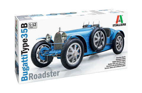 Bugatti Roadster/Monte Carlo - 1:12 - Italeri - 4713