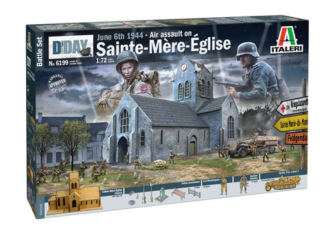 Battle of Normandy Sainte Mere Eglise - 1:72 - Italeri - 6199