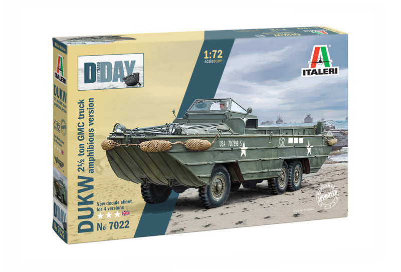 GMC DUKW 353 Amphibious truck - 1:72 - Italeri - 7022