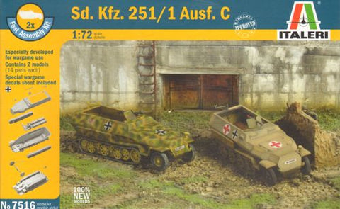 German Sd.Kfz.251/1 Ausf.C - 1:72 - Italeri - 7516 - @