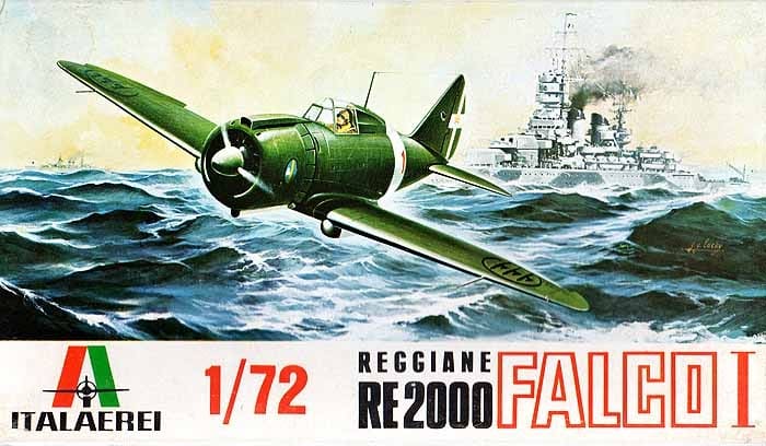 Reggiane RE 2000 Falco I - 1:72 - Italaerei - A104