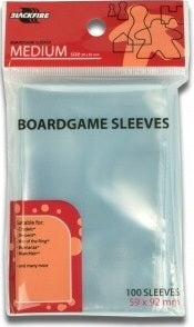 Blackfire - Boardgame Sleeves - Medium (59x92mm) - 100 Pcs