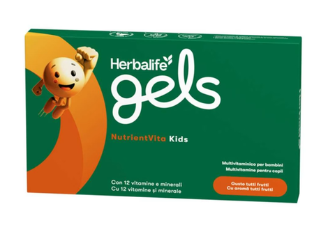 Herbalife Gels NutrientVita Kids Tutti frutti 30 gelatine masticabili
