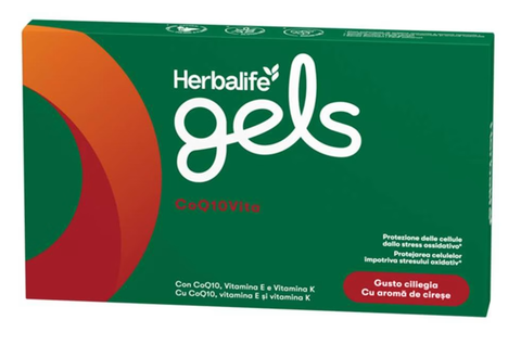 Herbalife Gels CoQ10Vita Ciliegia 30 gelatine masticabili