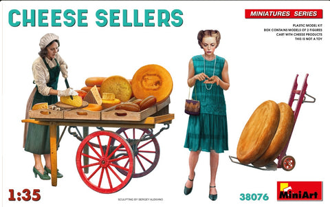 CHEESE SELLERS - Mini Art MT38076 - 1:35