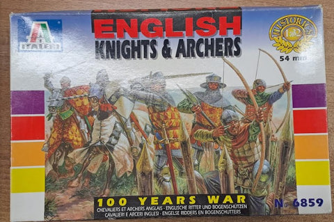 English Knights & Archers - Italeri 6859 - 1:32 - CP@