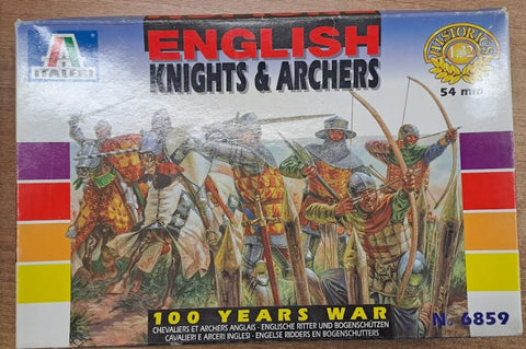 English Knights & Archers - Italeri 6859 - 1:32 - @