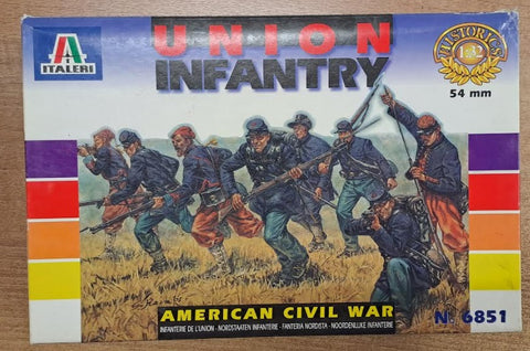 UNION INFANTRY, American Civil War - SCALA 1/32 - ITALERI 6851 - @