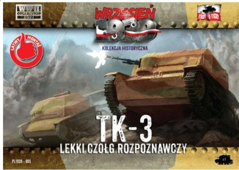 Polish TK-3 light reconnaissance tank - First To Fight 105 - 1:72
