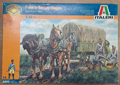 French Supply Wagon - Napoleonic Wars - italeri 6886 - 1:32 - @