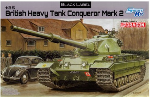Conqueror British Heavy Tank - Dragon - 3555 - 1:35 - @
