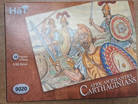 Carthaginian African Infantry - Hat 9020 - 1:32 - @