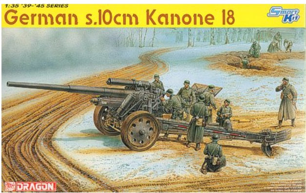 German 10cm Kanone 18 - 1:35 - Dragon - 6411