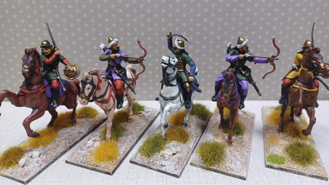Sarracen Warriors - 54mm set 1 _ painted - Italeri - 6854