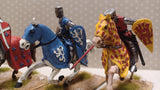 Italeri Medieval Knights Set 2 _ painted - 1:32