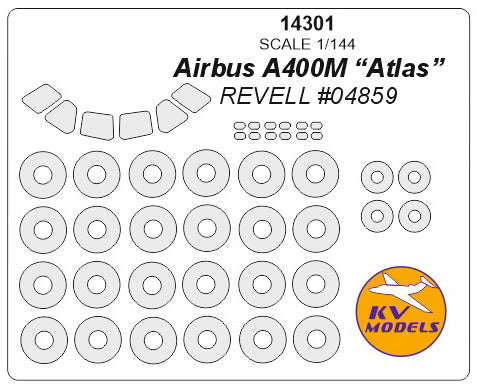 Airbus A400M "Atlas" - 1:144 - KV Models - KV14301