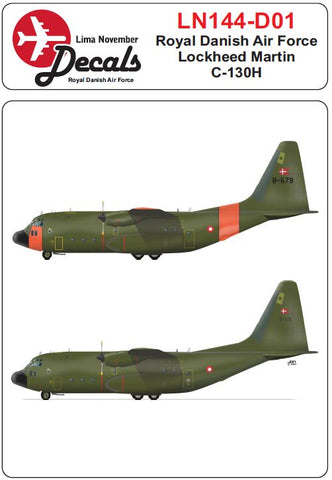 Royal Danish Air Force Lockheed C-130H Hercules - 1:144 - Lima November - LN144-D01