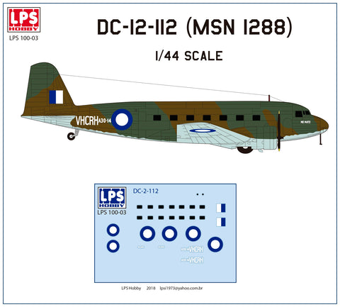 Douglas DC-2 RAAF - 1:144 - LPS - LPM14406
