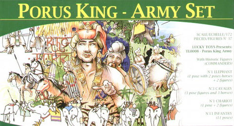 King Porus Army - LUCK7208 - Lucky Toys - 1:72