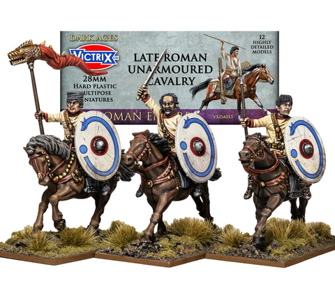 Late Roman Unarmoured Cavalry - 28mm - Victrix - VXDA013