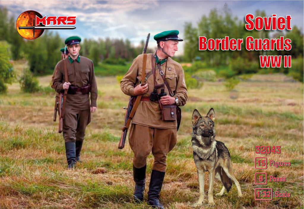 Soviet Border Guards - Mars - MAR32043 - 1:32