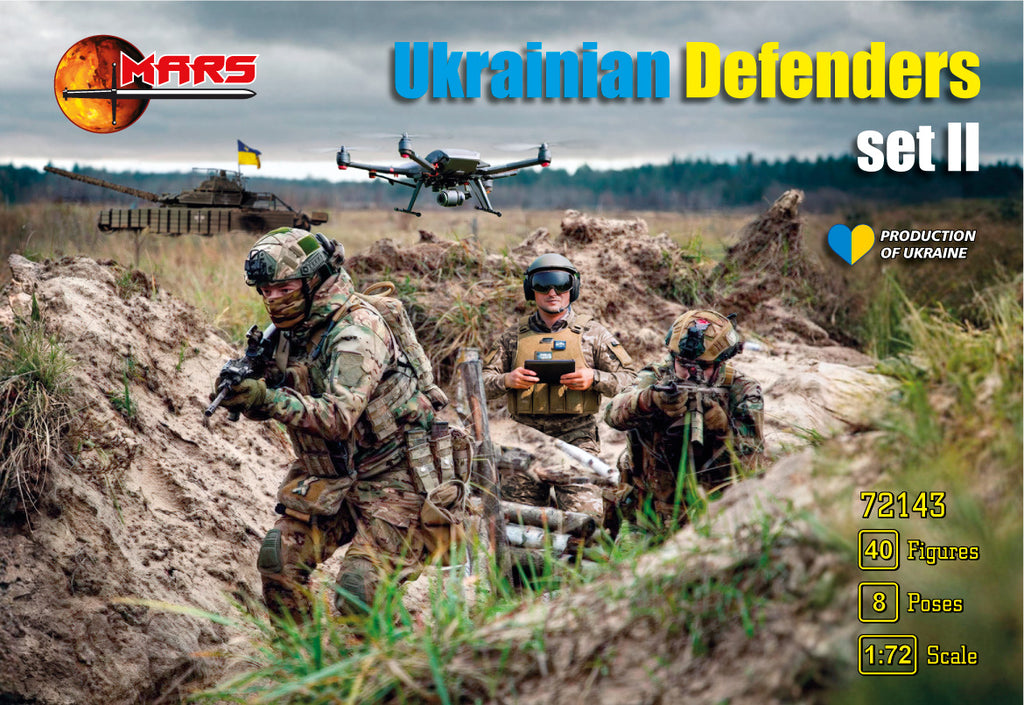 Ukraine Defenders set 2 - 1:72 - Mars - 72143