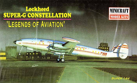 Lockheed Super-G Constellation "Legends Of Aviation" - 1:144 - Minicraft - 14443