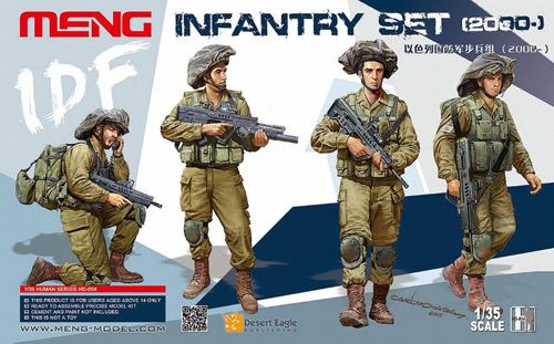 IDF Infantry Set (2000-) - 1:35 - Meng Model - MMHS-004