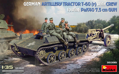 Mini Art - MT35395 - GERMAN ARTILLERY TRACTOR T-60(r) - 1:35