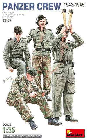 Panzer Crew (1943-1945) - 1:35 - Mini Art - 35465